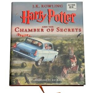 1st PRINT Harry Potter Chamber of Secrets J Kay illustrated J K Rowling 2nd Book
